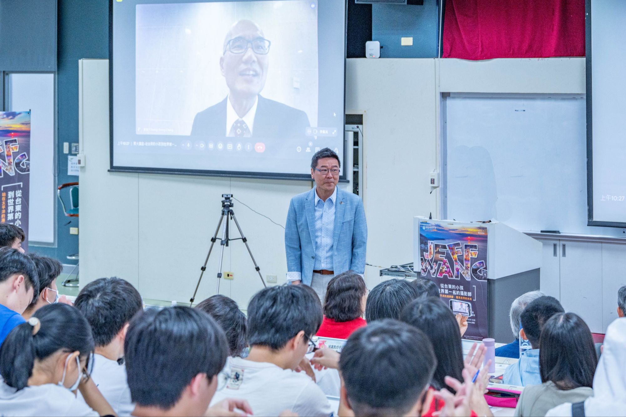 攝影藝術與人生智慧的交融　王龍財返鄉演講並慷慨解囊助學子築夢