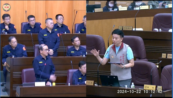 市議員于北辰質詢 改裝排氣設備一併納入取締 為民眾之福但在警力有限 民力無窮