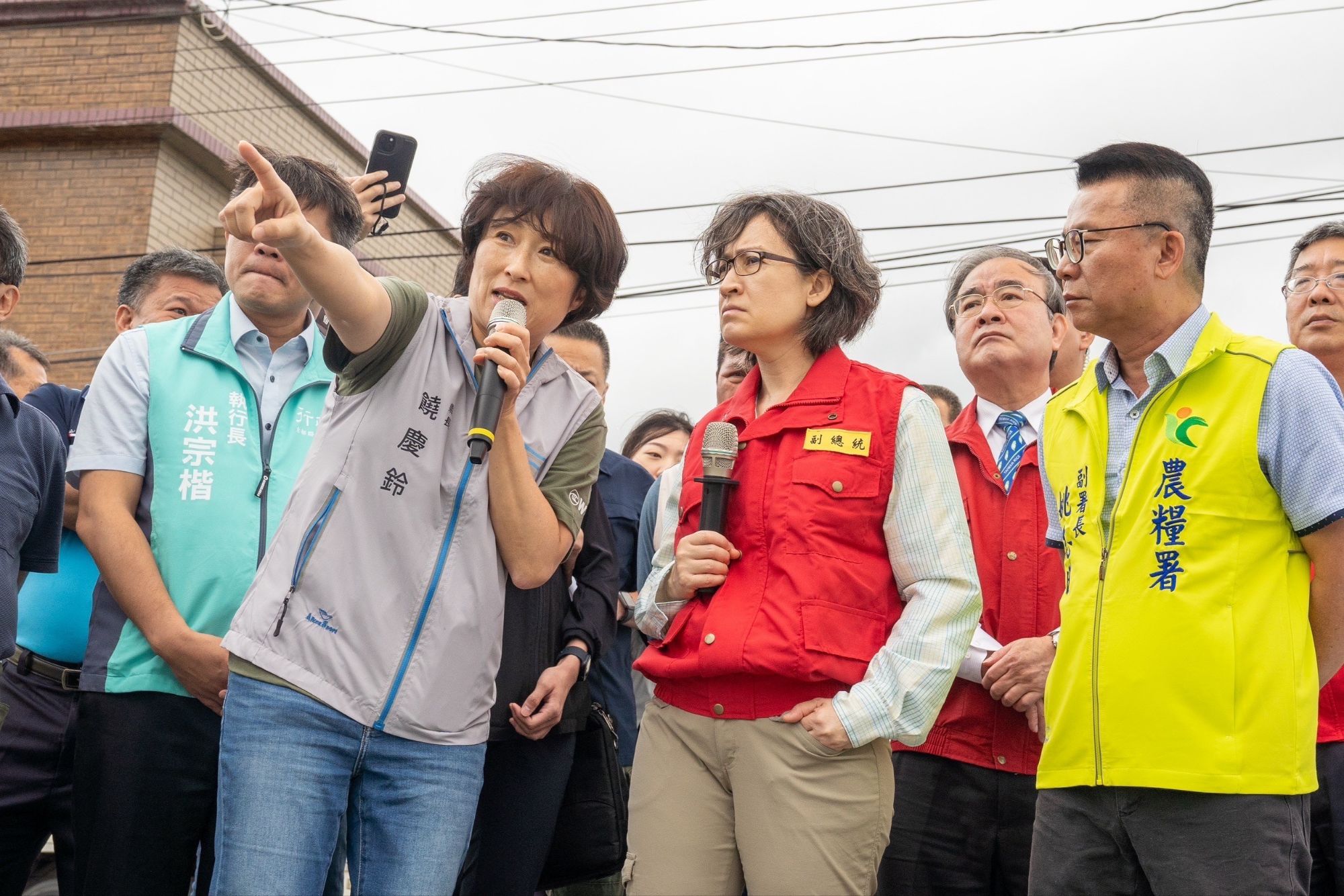 康芮颱風重創台東農業   饒慶鈴縣長向蕭副總統爭取全縣全品項現金救助及免勘查災損比率