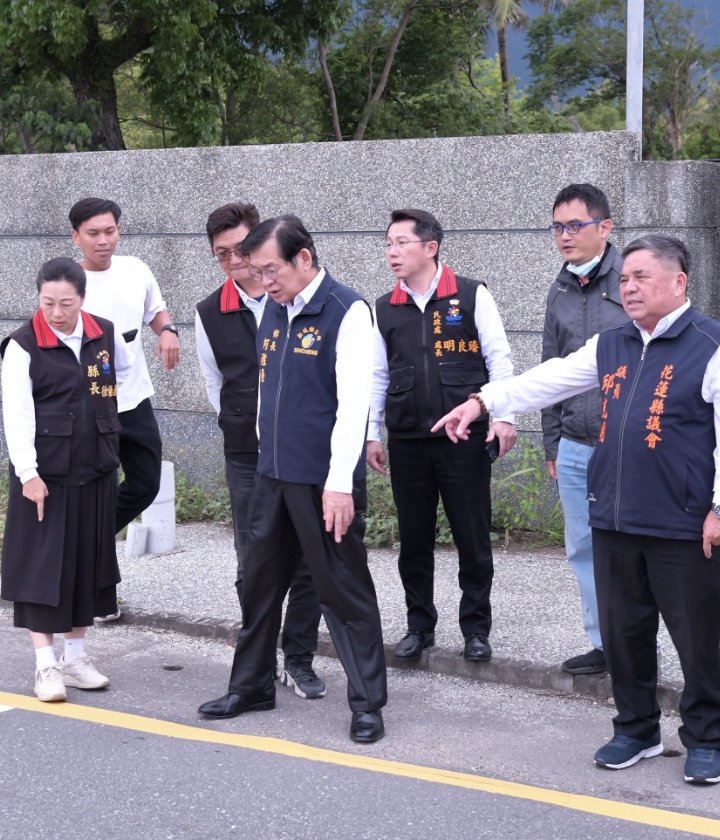 花蓮縣府立委𢹂手爭取6000萬補助 改善花73-1、花75及花83線道  煥新道路