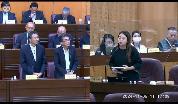 市政總質詢議員張曉昀提出中壢區電纜地下化 無灌溉功能水路運用 桃園水路疏通