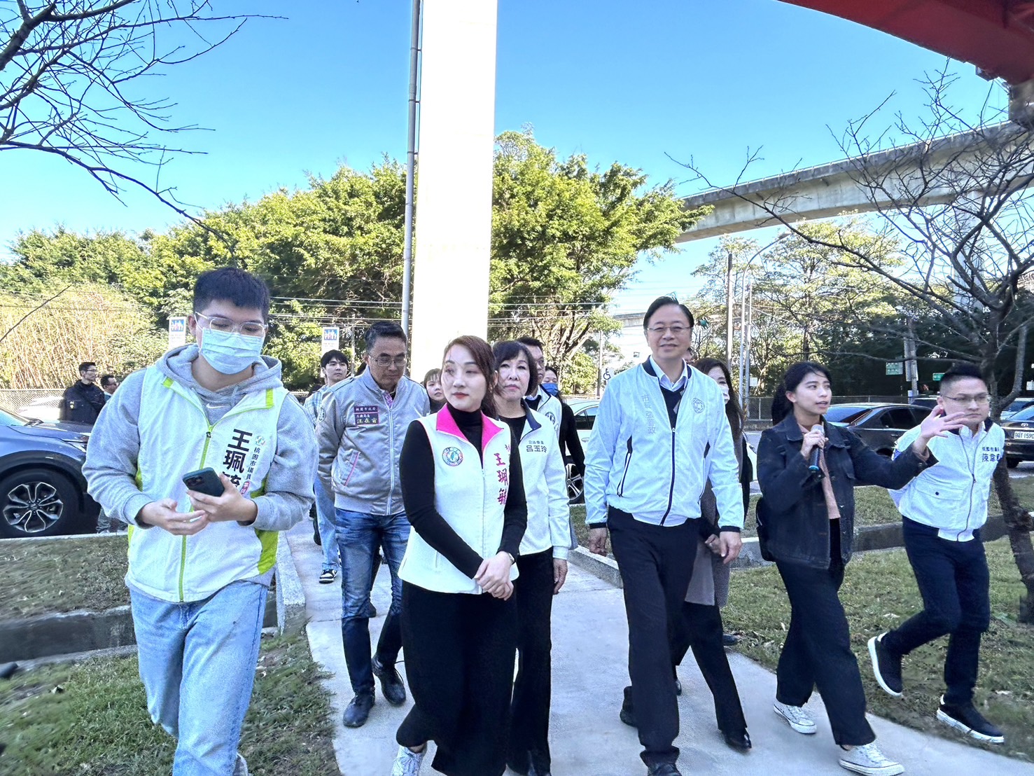 平鎮運動公園遊戲場改善竣工啟用 張市長持續打造宜居城市